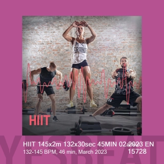 HIIT 145x2m 132x30sec 45MIN 02.2023 EN